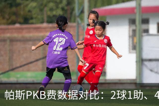 帕斯PKB费数据对比：2球1助、4射4正vs0球0助、1射0正